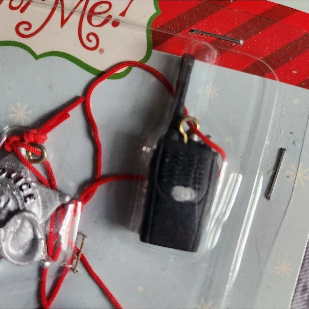 A Tree For Me Police Car German Shepard Police Theme Ornaments‎
